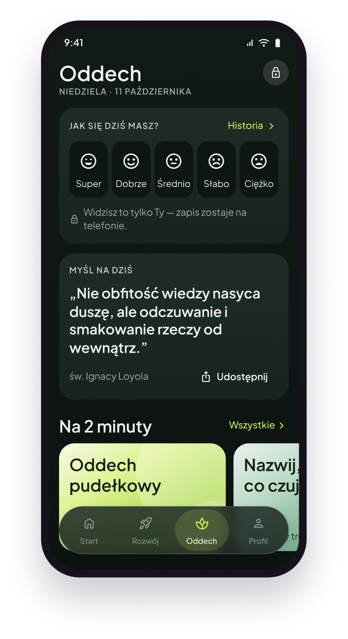 Ekran Oddech